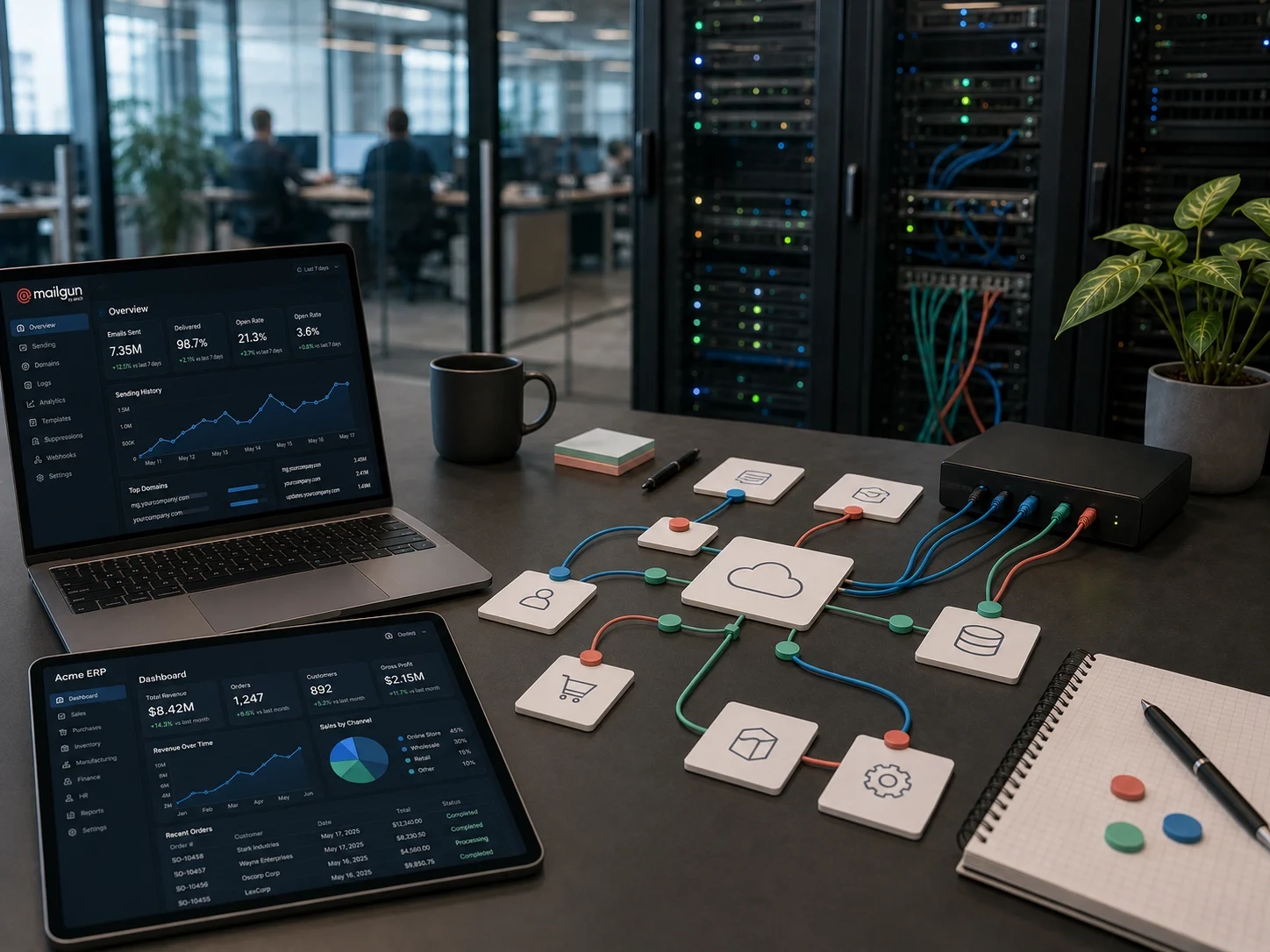 API integration planning between WordPress and external business systems